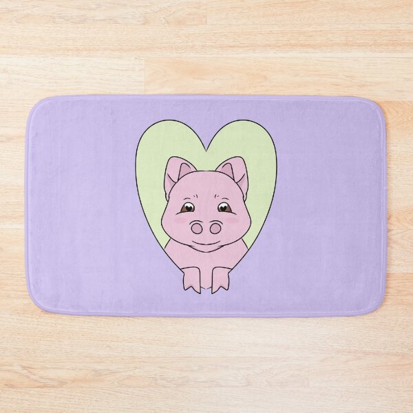 Item preview, Cute Pig With Heart designed and sold by HugSomeNettles.