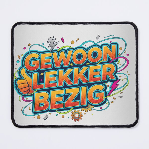 Item preview, Gewoon lekker bezig designed and sold by Dailychaos.