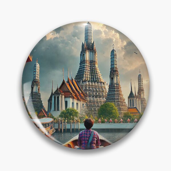 Item preview, Thailand : The Traditional Charm of Thai Temples  designed and sold by Vanich-Panich.