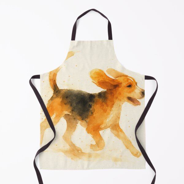 Item preview, Beagle Watercolour Style More Zoomies designed and sold by BadaBingBear.