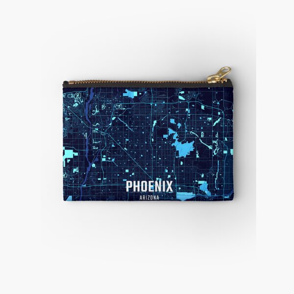 Item preview, Phoenix Midnight City Map designed and sold by HomeLivingCo.