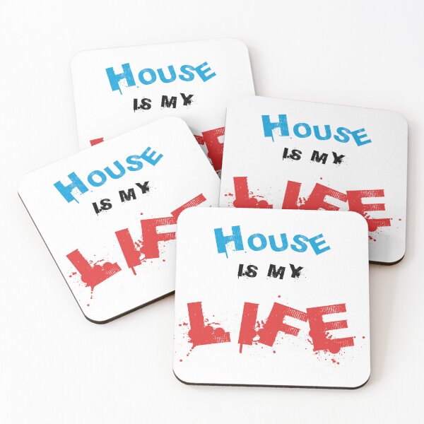 Item preview, House Is My Life - Grunge Style designed and sold by 140bpmmusic.