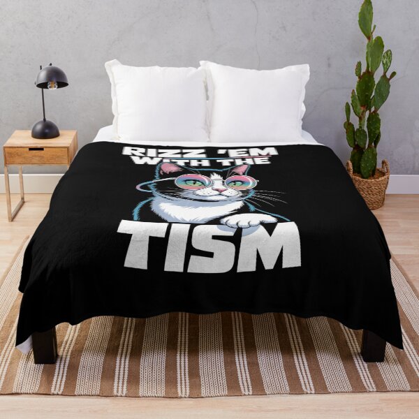 Item preview, Rizz 'Em With The Tism Cat Autism designed and sold by Veroniadic.