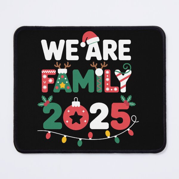 Item preview, We Are Family Christmas 2025 – Cute Holiday Matching Design designed and sold by ThreadAlchemys.