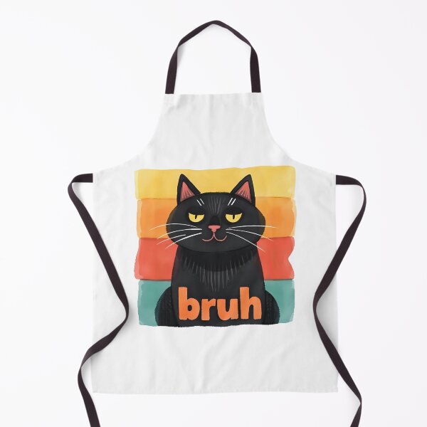 Item preview, bruh cat shirt for cat lovers designed and sold by zakibenj.
