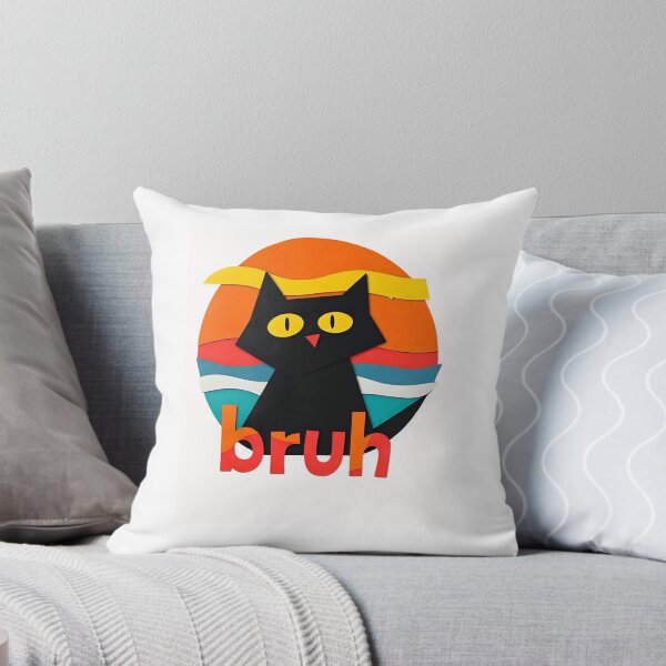 Item preview, Copy of bruh cat shirt for cat lovers  designed and sold by zakibenj.