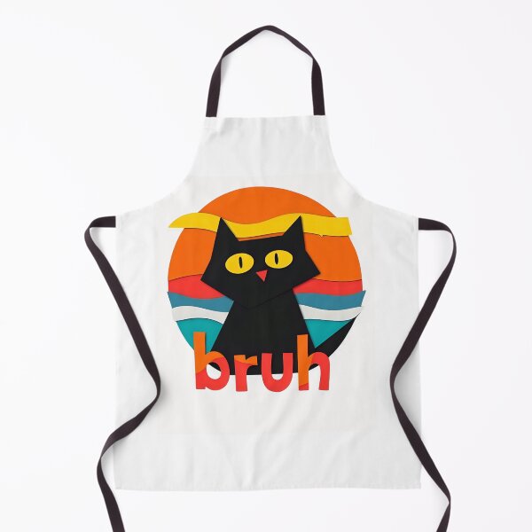 Item preview, Copy of bruh cat shirt for cat lovers designed and sold by zakibenj.