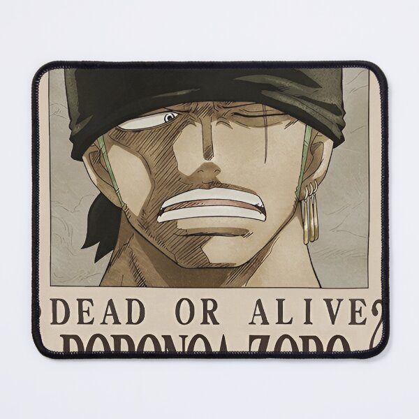 Item preview, Roronoa Zoro Wanted Poster designed and sold by The Anime Guild.