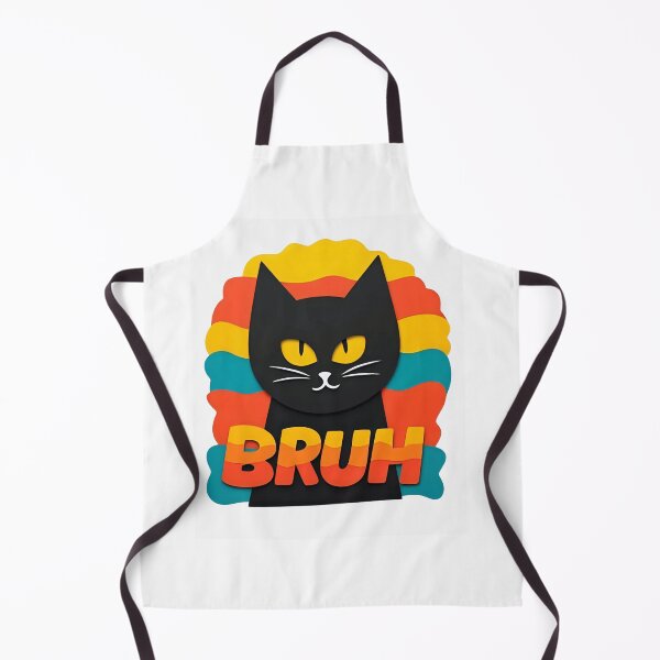 Item preview, bruh cat shirt for cat lovers designed and sold by zakibenj.