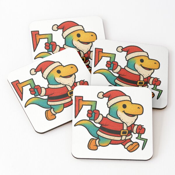 Item preview, SANTA SAURUS – GLI ANGOLI RETTILI [XMAS EDITION]  designed and sold by BurgerOddity & Gli Angoli Rettili.