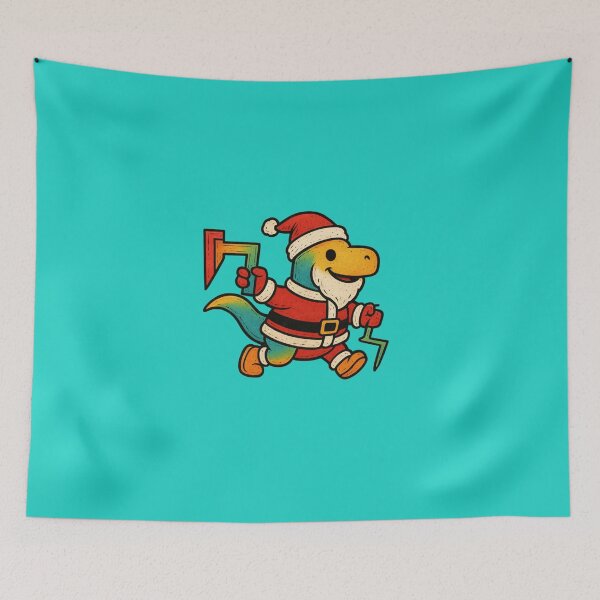 Item preview, SANTA SAURUS – GLI ANGOLI RETTILI [XMAS EDITION]  designed and sold by BurgerOddity & Gli Angoli Rettili.