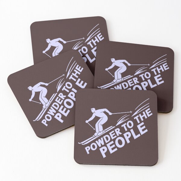 Item preview, Funny Snowboard Powder To The People Winter Sports Alpine designed and sold by Colorfulman.