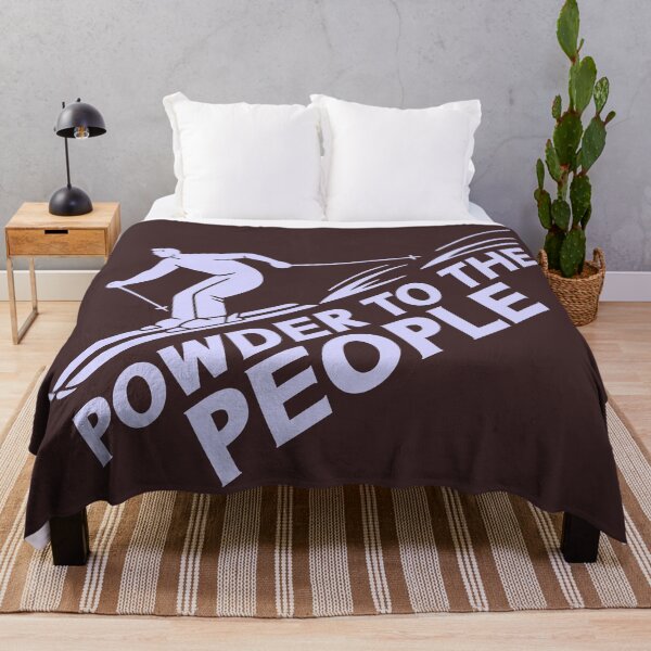 Item preview, Funny Snowboard Powder To The People Winter Sports Alpine designed and sold by Colorfulman.
