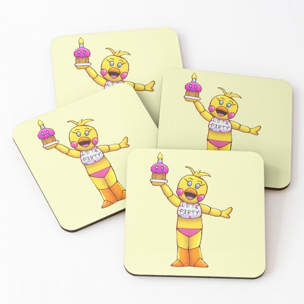 Item preview, Toy Chica - FNAF Chibi designed and sold by Thynee's Merch shop.