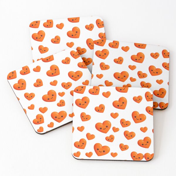 Item preview, Bubbly Orange Heart Party designed and sold by JAMESAMORN.