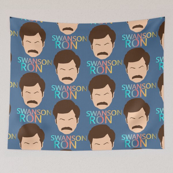 Item preview, Ron Swanson  illustration designed and sold by ZooStateofMind.
