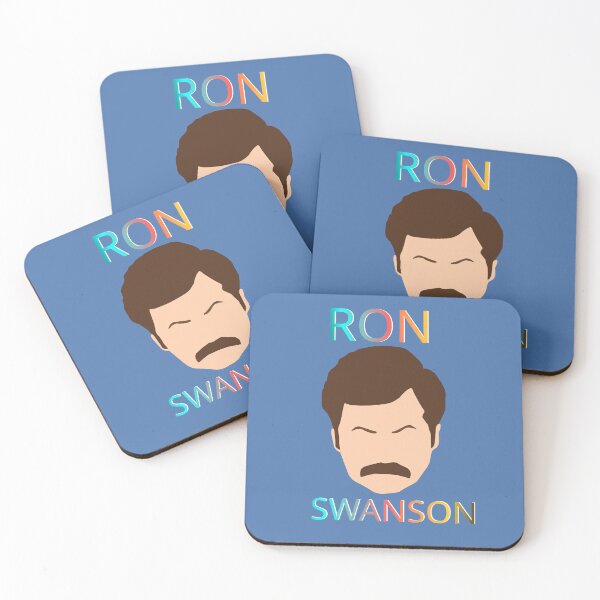 Item preview, Ron Swanson  illustration designed and sold by ZooStateofMind.