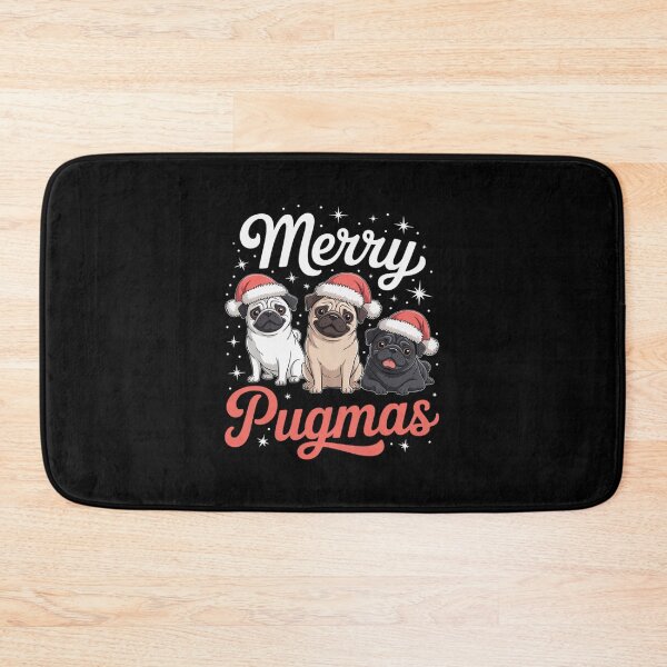 Item preview, Christmas Merry Pugmas Santa Pug Dog Lover & Xmas  designed and sold by Belkisallen.