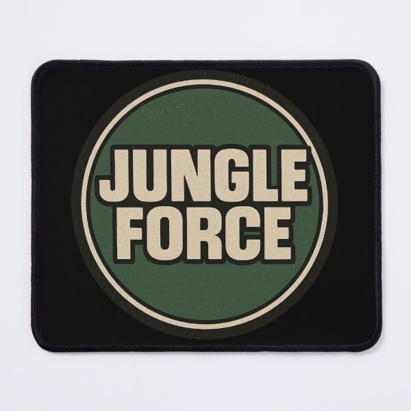 Item preview, Jungle Force – Retro Jungle Drum & Bass Badge Design designed and sold by |TRSSHOP|.