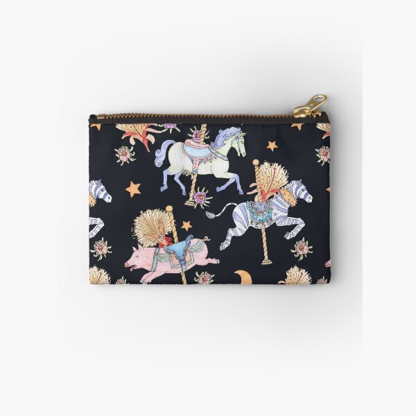 Item preview, Carousel_Midnight_black designed and sold by hahaha-creative.