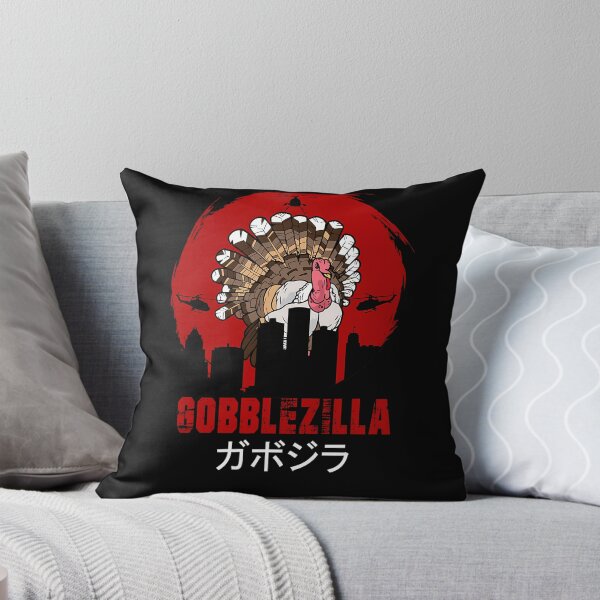 Item preview, Thanksgiving Funny Retro Style Humor Quote Happy Gobblezilla designed and sold by nguyenconguan80.