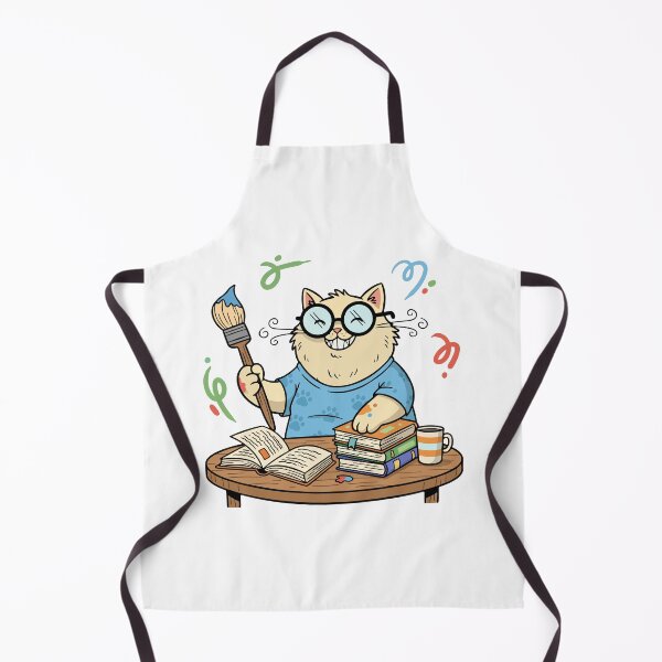 Item preview, Artistic Cat's Cozy Creation Corner designed and sold by ProjectilePixels.