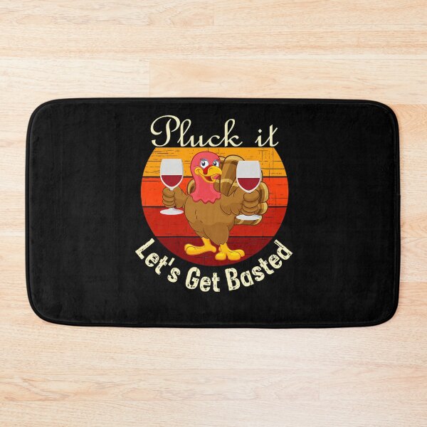 Item preview, Get Happy Basted Vintage Quote Lets It Holiday Thanksgiving Pluck designed and sold by HollyShabero.