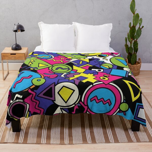 Item preview, Vibrant Memphis 80s Geometric Pattern designed and sold by jumpercat.