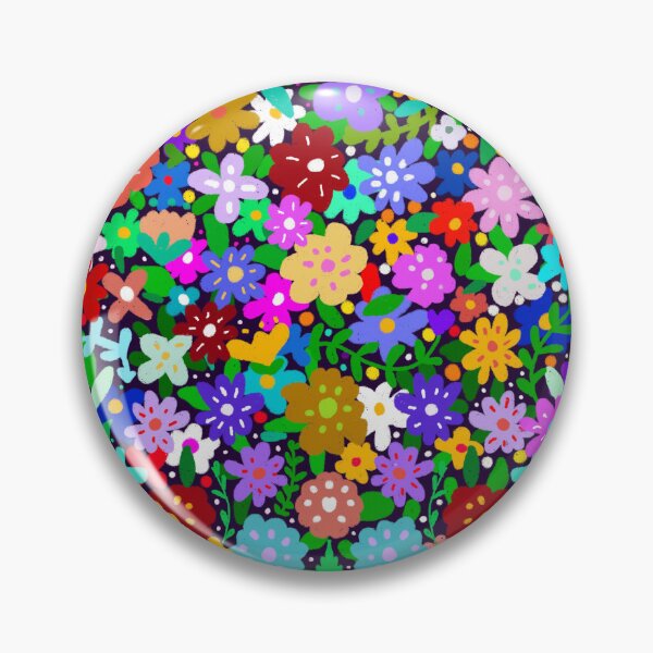 Item preview, flowers seamless pattern - soft flowers repeat design - fabric design floral background jpeg - preppy pattern - repeat hand painted floral designed and sold by Oeenlacha.