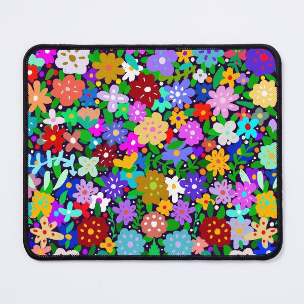 Item preview, flowers seamless pattern - soft flowers repeat design - fabric design floral background jpeg - preppy pattern - repeat hand painted floral designed and sold by Oeenlacha.