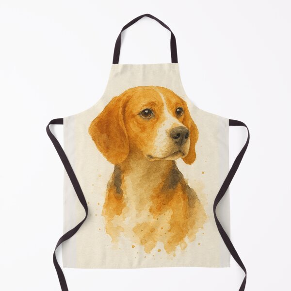 Item preview, Beagle Watercolour Style Portrait designed and sold by BadaBingBear.