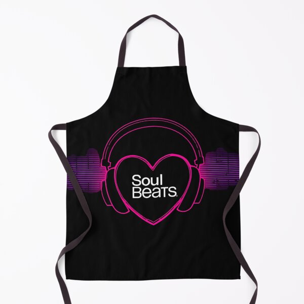 Item preview, Soul Beats – headphones shaped like a glowing heart with music lines around it 4 designed and sold by Neon G.
