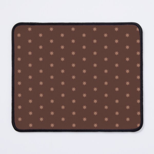 Item preview, Chocolate brown star pattern designed and sold by Karf ..