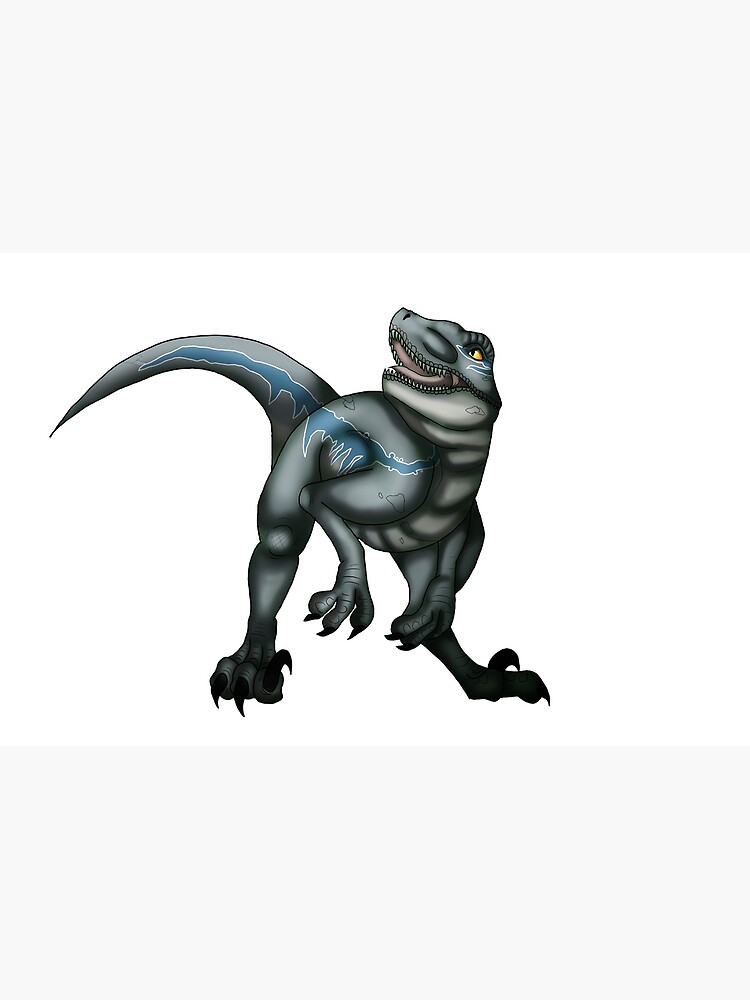 "velociraptor Blue" Poster by SkygalSkywalker | Redbubble