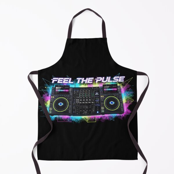 Item preview, Feel the Pulse - Hyperrealistic Neon DJ Table designed and sold by 140bpmmusic.