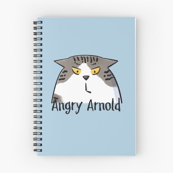 Item preview, Angry Cat (Angry Arnold) designed and sold by Tales by Chelle.