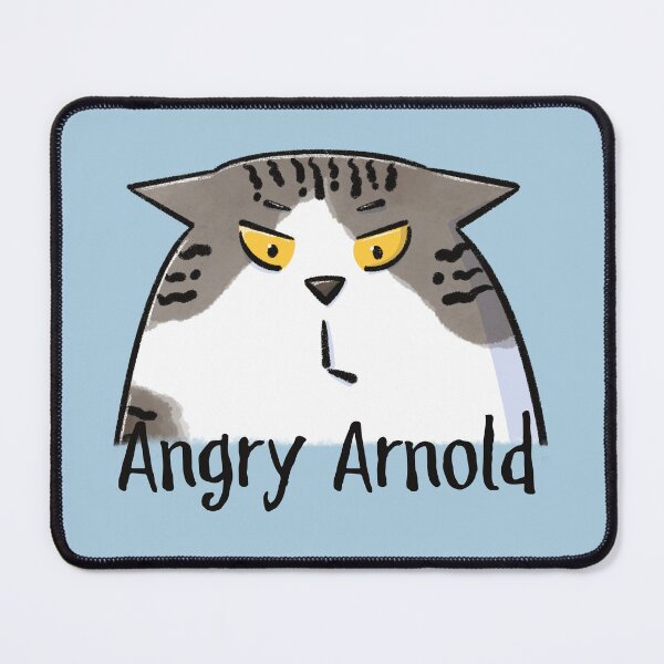 Item preview, Angry Cat (Angry Arnold) designed and sold by Tales by Chelle.