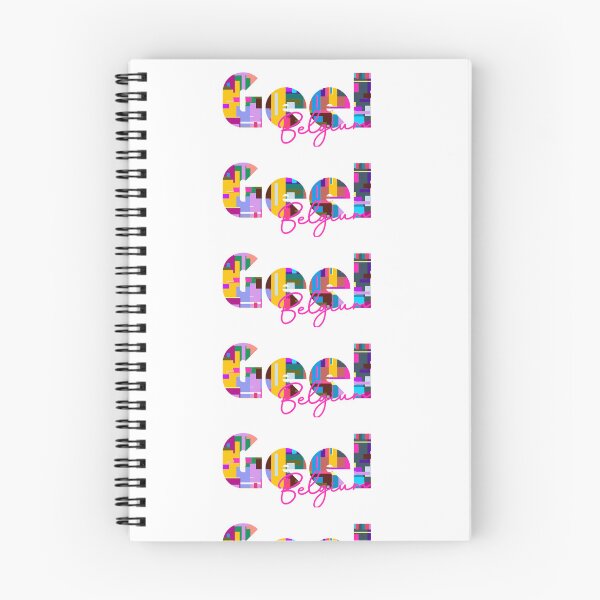 Item preview, Geel, Belgium, Vibrant Abstract City Typography Art designed and sold by Wanderful-roads.