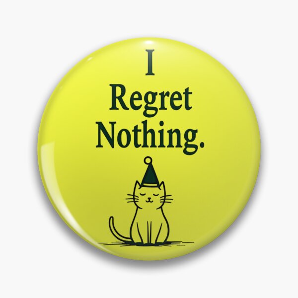 Item preview, I Regret Nothing – Cheeky Cat Christmas Design designed and sold by TroyTheTerrific.