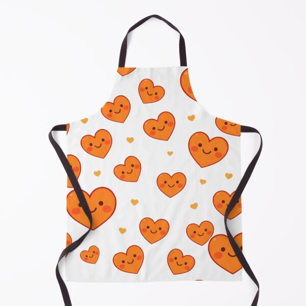 Item preview, Smiley Orange Heart Nightfall designed and sold by JAMESAMORN.