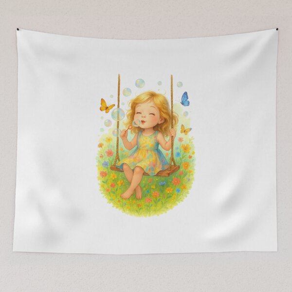 Item preview, Girl on the swing designed and sold by CristianoArt.