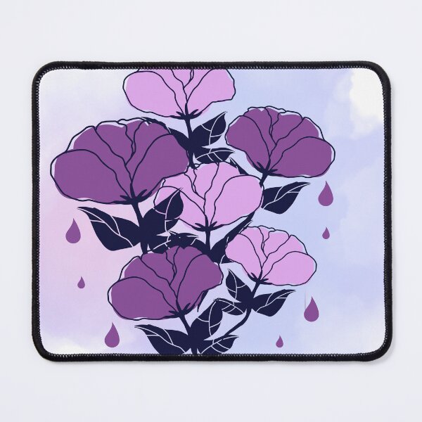 Item preview, “Whispers in Lavender Rain” designed and sold by MayaMaliStudio.
