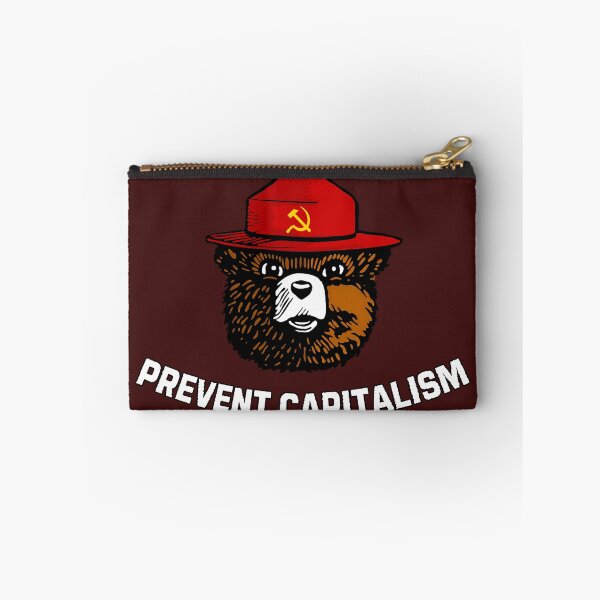 Item preview, Smokey Bear Parody Poster | Anti-Capitalist Meme Art - Only You Can Prevent Capitalism Design, Socialist Satire Print & Funny Political Stickers designed and sold by RevolutionToday.