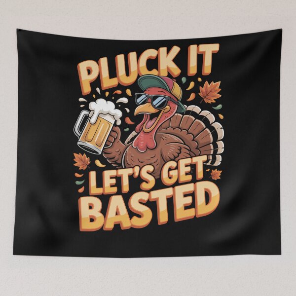 Item preview, Basted Lets Holiday Happy Quote Vintage Get Thanksgiving It Pluck designed and sold by HollyShabero.