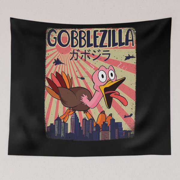 Item preview, Retro Humor Quote Gobblezilla Funny Style Happy Thanksgiving designed and sold by nguyenconguan80.