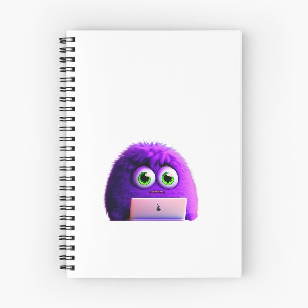 Item preview, Purple Fluffy designed and sold by therodion.