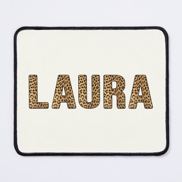 Item preview, Laura Name Leopard Print designed and sold by Jeallan Designs.