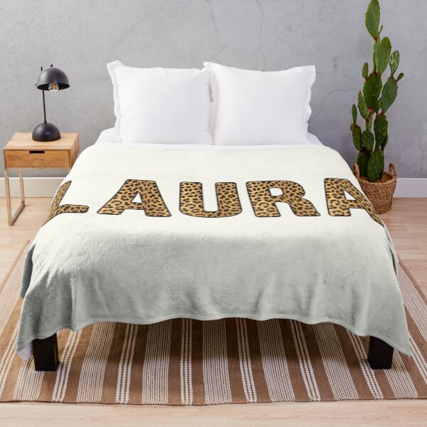 Item preview, Laura Name Leopard Print designed and sold by Jeallan Designs.