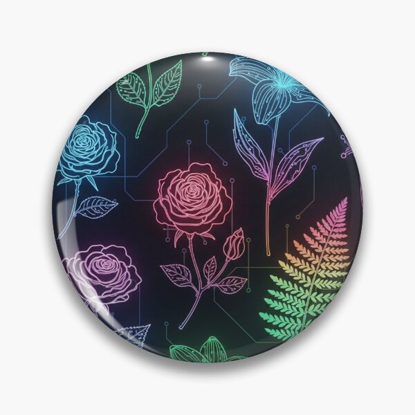 Item preview, Luminous Neon Botanical designed and sold by jumpercat.
