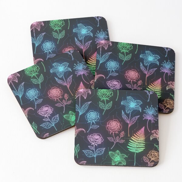 Item preview, Luminous Neon Botanical designed and sold by jumpercat.